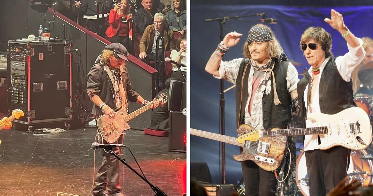q5 2.png?resize=1200,630 - JUST IN: Fans Go Wild As Johnny Depp Takes The Stage AGAIN With Guitar Legend Jeff Beck