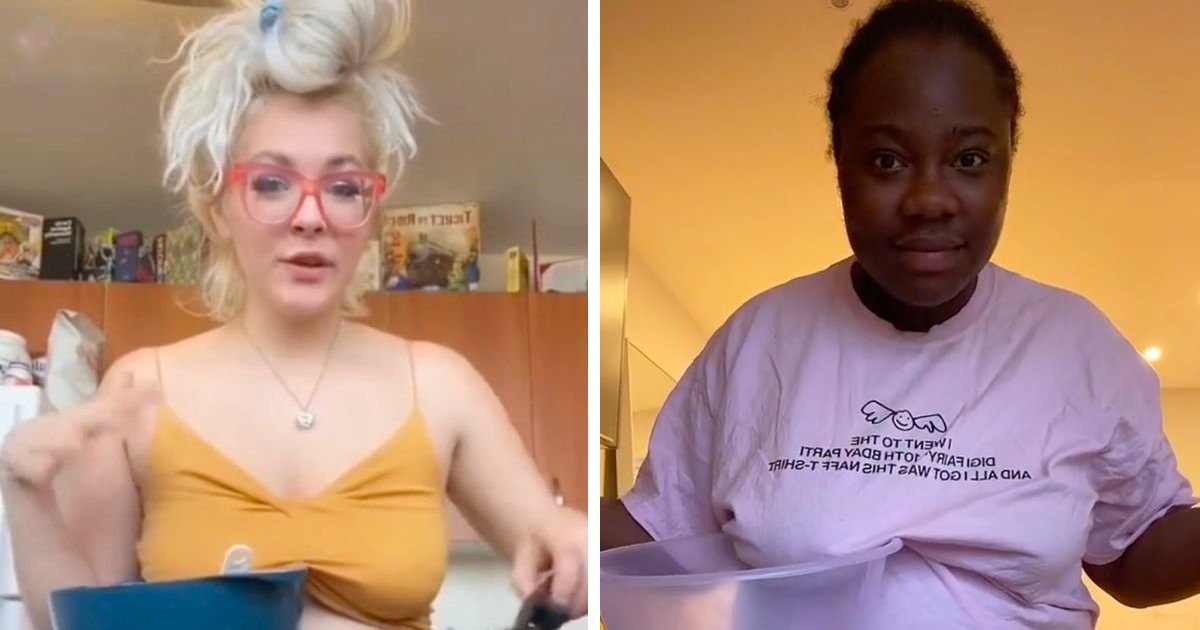 q6 1 4.png?fit=1024%2C538&ssl=1&strip=all - New Baking Trend Featuring ‘Busty Women’ Using Their Cleavage To Hold Bowls Leaves Internet In A Frenzy