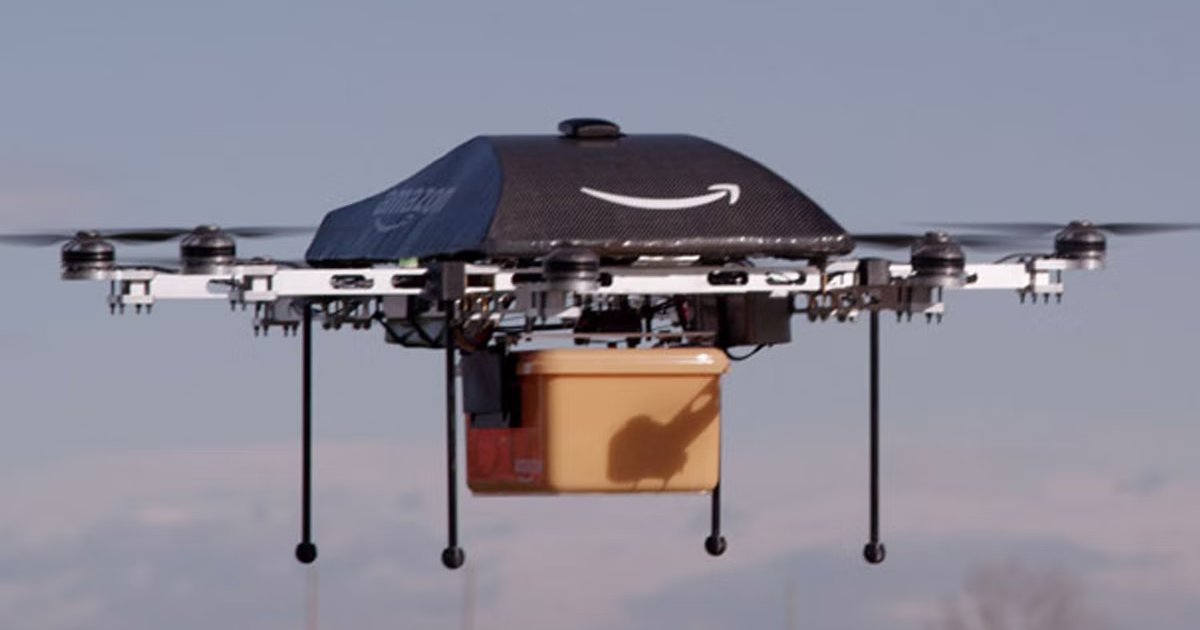 q6 5 1.png?resize=1200,630 - JUST IN: Amazon Delivery Drones Are Coming To California & Locals Want To SHOOT Them Down