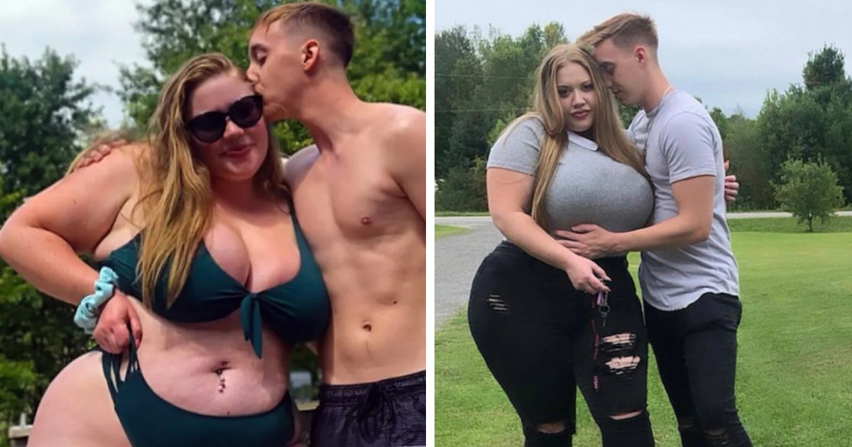 q6 5.png?resize=412,232 - "People Say I'm Not Man Enough For Her"- Man Trolled For Marrying A Woman TWICE His Size