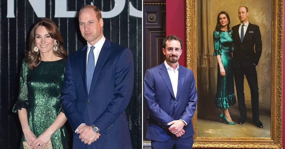 untitled design 42 1.jpg?resize=1200,630 - Prince William And Kate Unveil Their FIRST Official Portrait As A Couple And They Look Absolutely Stunning