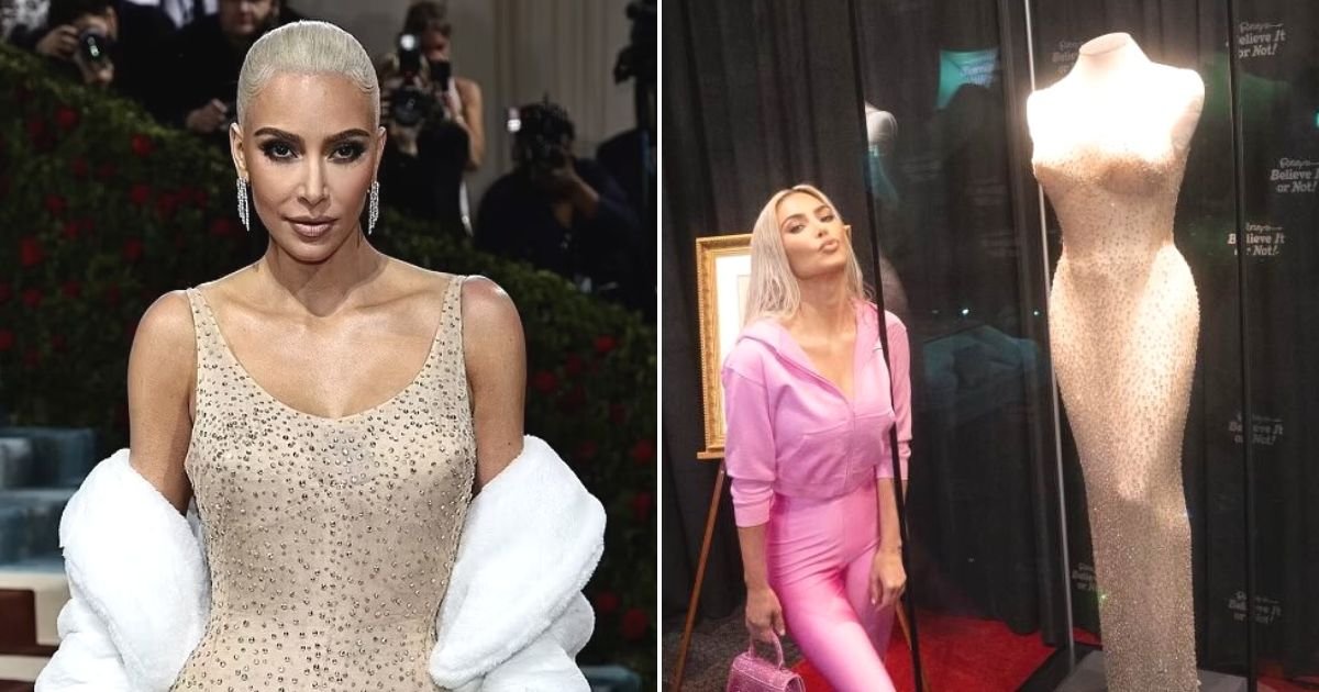 untitled design 5.jpg?resize=412,275 - Museum That Owns Marilyn Monroe's Iconic Dress DEFENDS Kim Kardashian After Claims That She Damaged The Garment