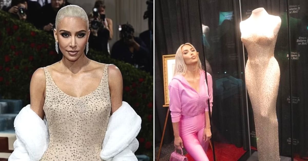 untitled design 5.jpg?resize=412,232 - Museum That Owns Marilyn Monroe's Iconic Dress DEFENDS Kim Kardashian After Claims That She Damaged The Garment