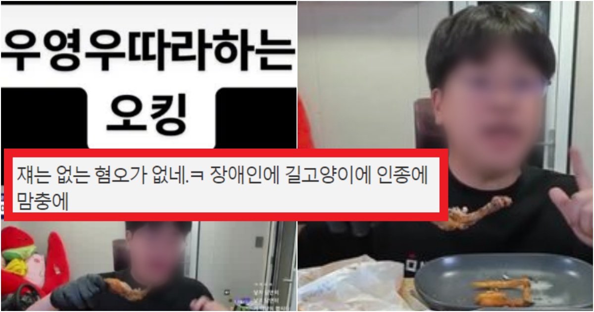 collage 185.jpg?resize=412,275 - '또 이럴줄 알았다~ㅋ' 이제는 상습범인 것 같은 BJ오킹의 우영우 묘사(+사진, 해명글)