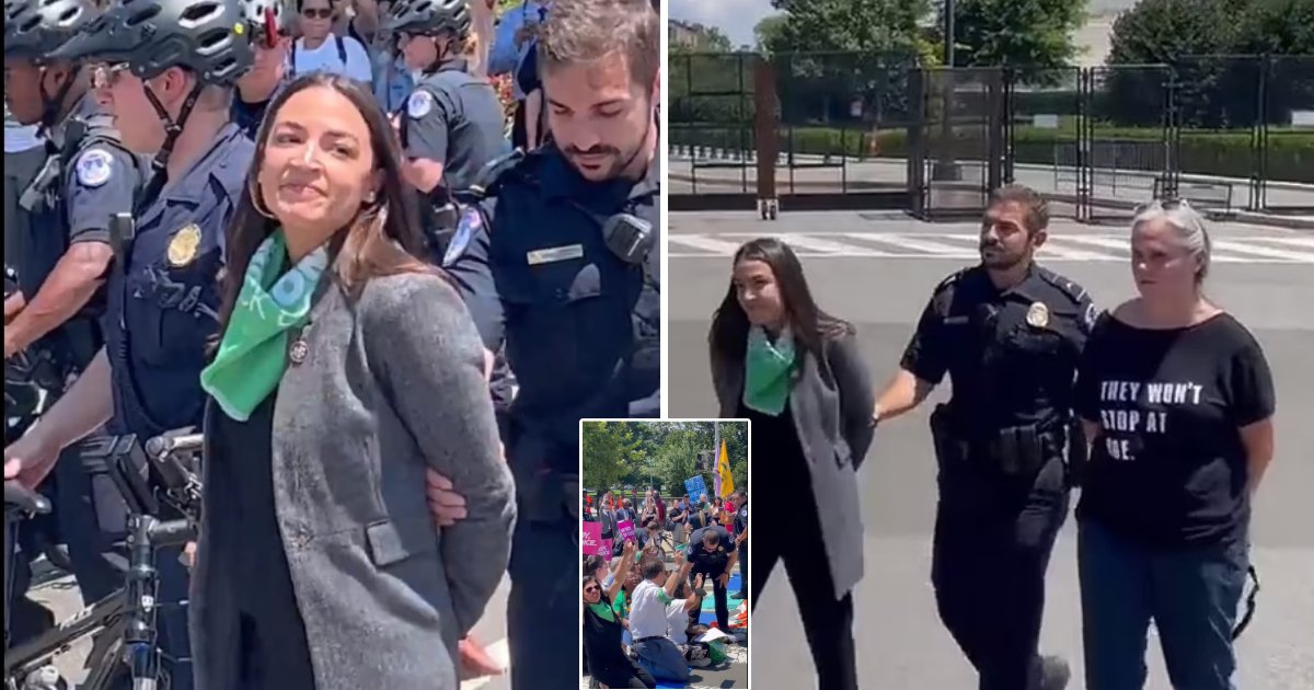 d1 1.jpg?resize=1200,630 - BREAKING: Democratic Reps Alexandria Ocasio-Cortez & Ilhan Omar ARRESTED Outside The Supreme Court