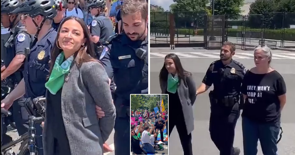 d1 1.jpg?fit=1024%2C538&ssl=1&strip=all - BREAKING: Democratic Reps Alexandria Ocasio-Cortez & Ilhan Omar ARRESTED Outside The Supreme Court