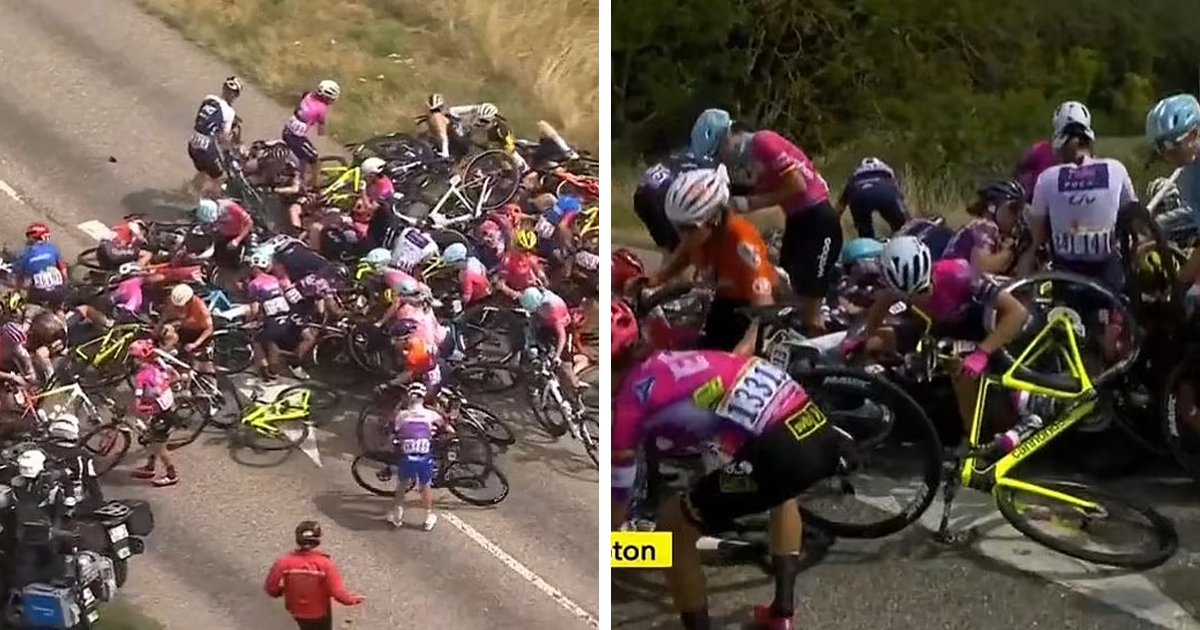 d58.jpg?resize=412,275 - BREAKING: Paramedics & Rescue Services Rush To Scene As World's First Ever Tour de France For Females ENDS In DISASTER