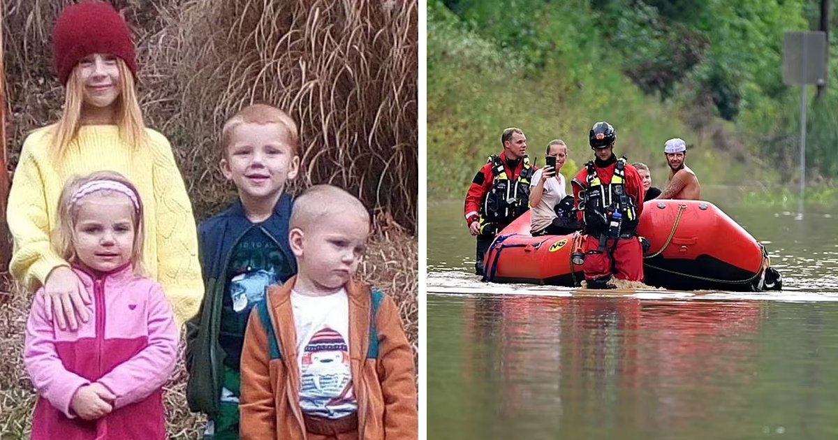 d62.jpg?fit=1024%2C538&ssl=1&strip=all - BREAKING: Four Siblings Aged Between 1 & 8 DROWN In Catastrophic Kentucky Flood