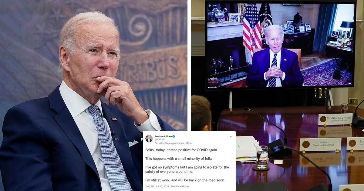 d64.jpg?resize=412,275 - BREAKING: Things Aren't Looking Good For President Biden As He Tests Positive AGAIN For COVID-19
