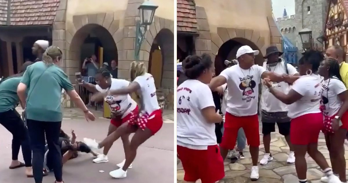 d7 1 2.png?resize=412,275 - BREAKING: Massive Brawl Erupts At Disney World After Two Families Enter Into An Argument