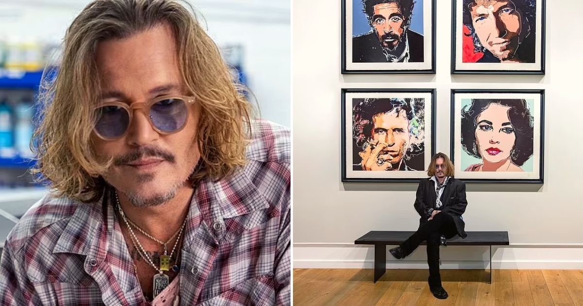 depp5.jpg?resize=412,232 - JUST IN: Johnny Depp Sells His Artwork Collection For A Whopping $3.6 Million Only Hours After The Sale Was Announced