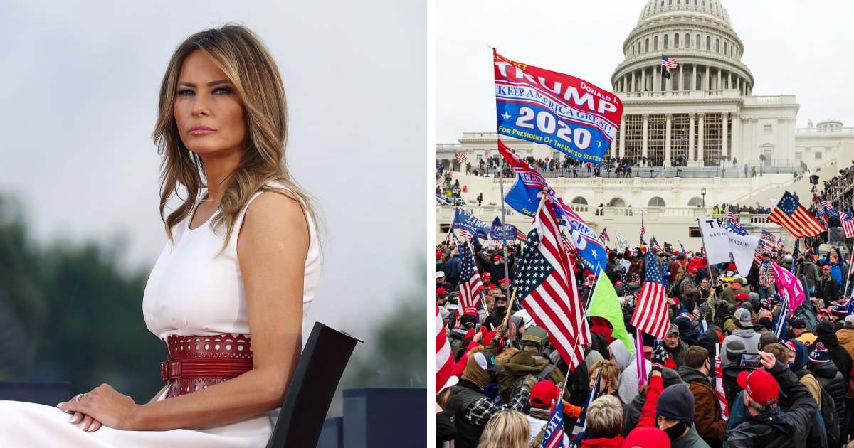 q4 4.png?resize=1200,630 - EXCLUSIVE: Melania Trump ADMITS She Was 'Unaware' Of The Capitol Riots That Took Place On January 6