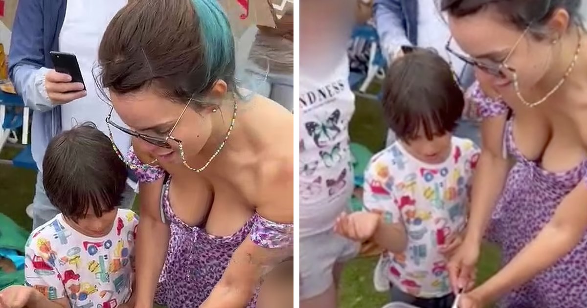 t2 2.png?resize=412,275 - "When You Don't Realize Your B*obs Stole The Spotlight!"- Mom TRASHED For Wearing 'Indecent Sundress' To Her Son's Birthday Party