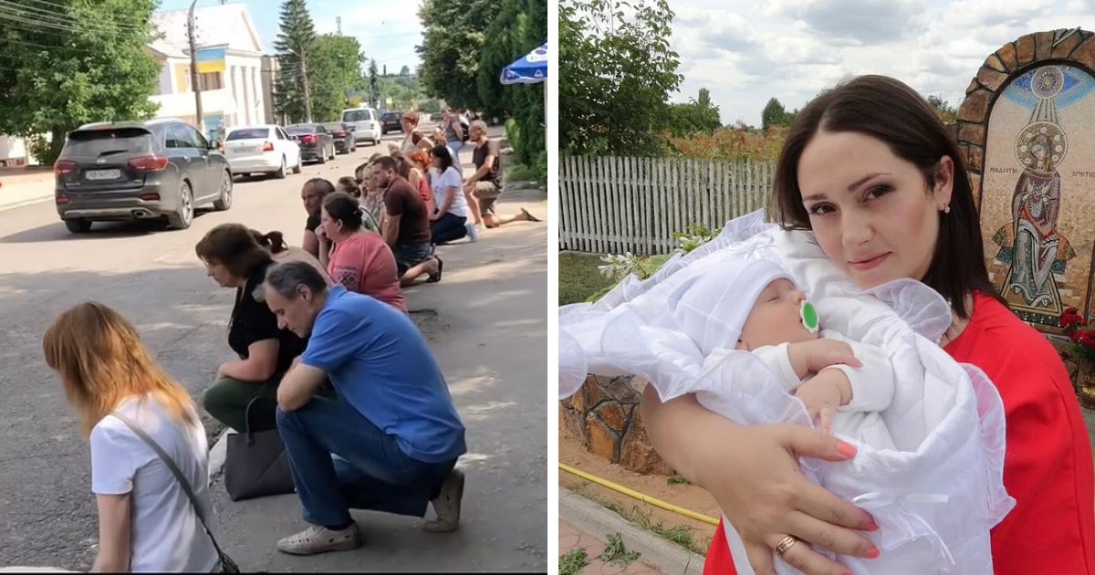 t4 3.png?resize=1200,630 - BREAKING: Thousands Brought To Their Knees In Sorrow To Show Respect For Mom & Her 7-Year-Old Son KILLED In Russian Strike