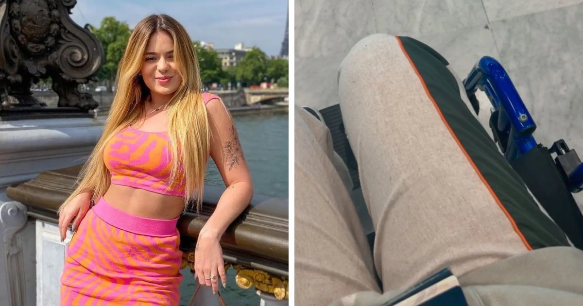 t6.png?resize=412,275 - "Love Stinks!"- Influencer Ends Up On WHEELCHAIR After Suffering Terrible Damage From Holding Her FARTS In