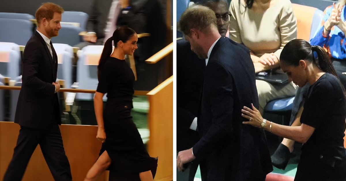 t8 1 1.png?resize=412,232 - "This Woman Means Business"- Meghan Markle Looks Perfectly Poised While Holding Prince Harry's Hand In New York City