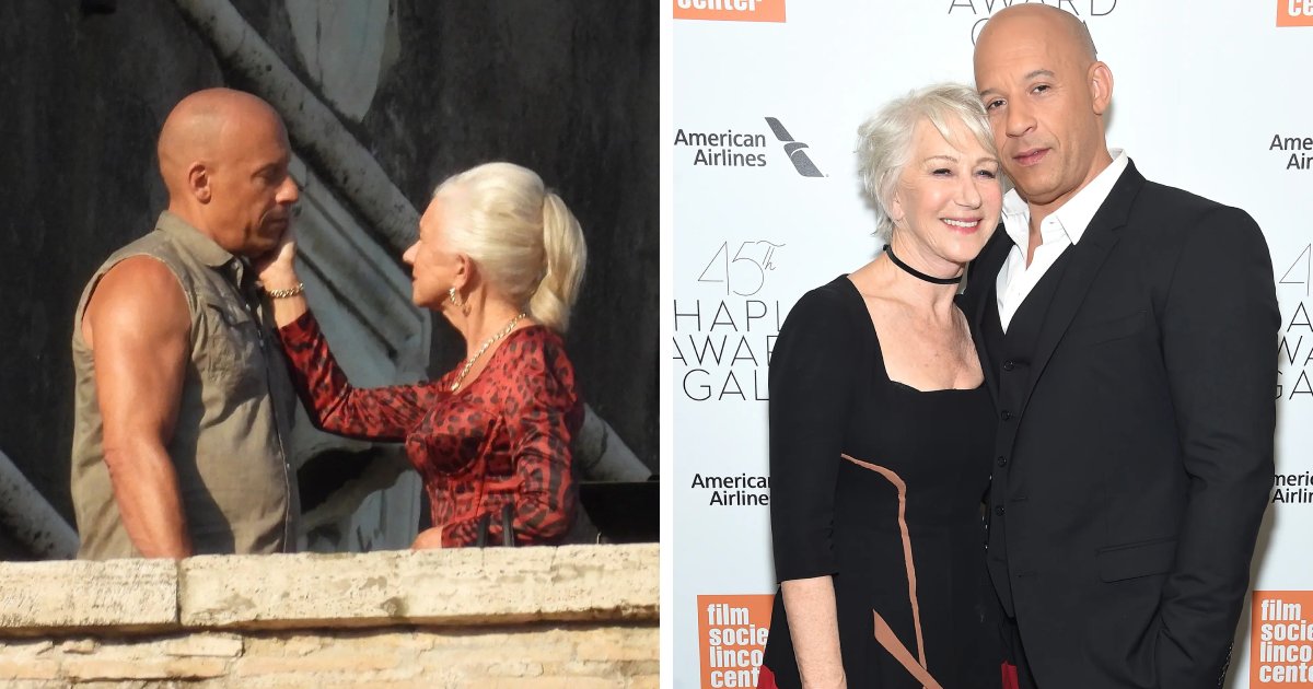 t8 3.png?resize=1200,630 - EXCLUSIVE: 'Fast & Furious' Superstar Vin Diesel Pictured Celebrating His 55th Birthday In Rome With Helen Mirren