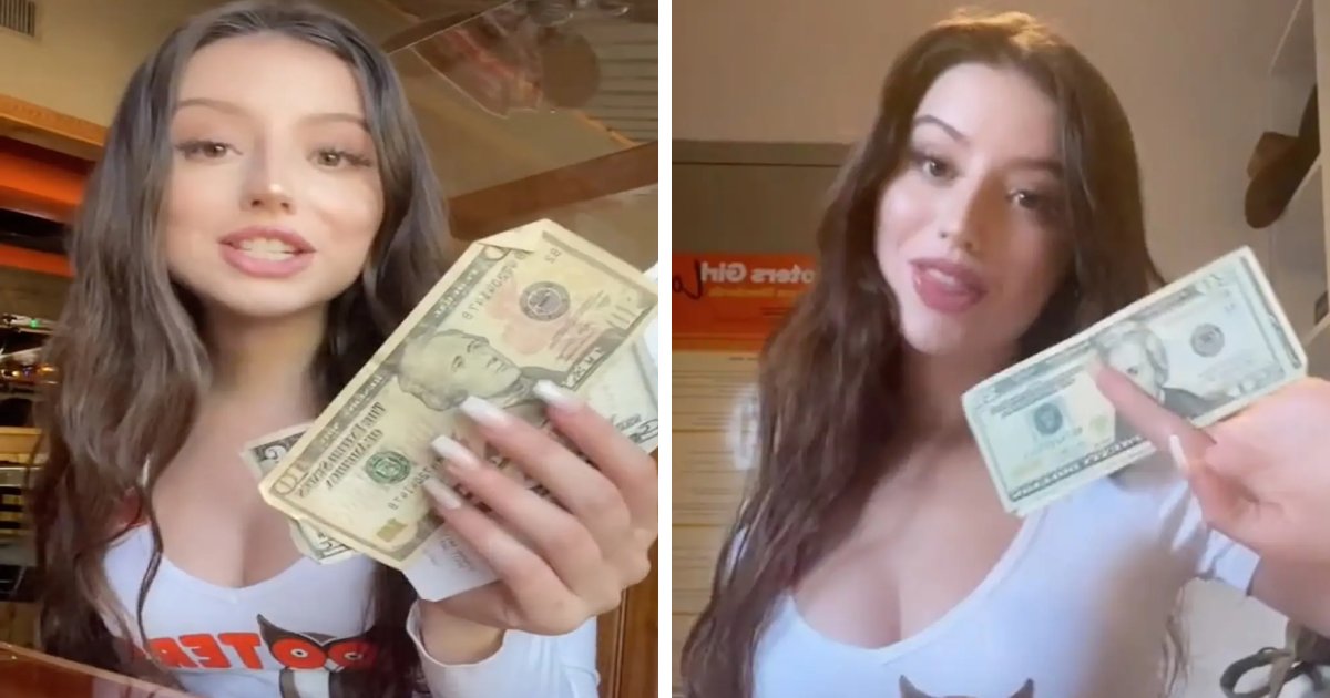 t9.png?resize=1200,630 - Hooters Waitress Reveals How Much Money She Makes With Her HUGE Tips & The Internet Can't Handle It