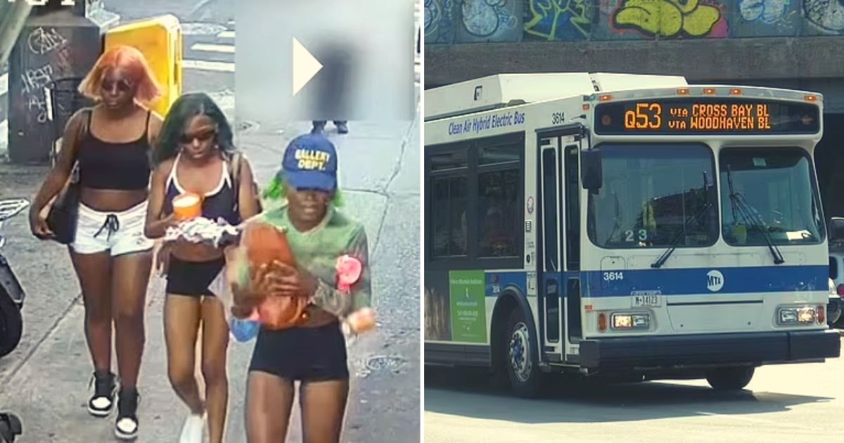 teens4.jpg?resize=412,275 - Two Teenage Girls Aged 15 And 16 ARRESTED And Charged After They SMASHED 57-Year-Old Grandmother's HEAD On An MTA Bus