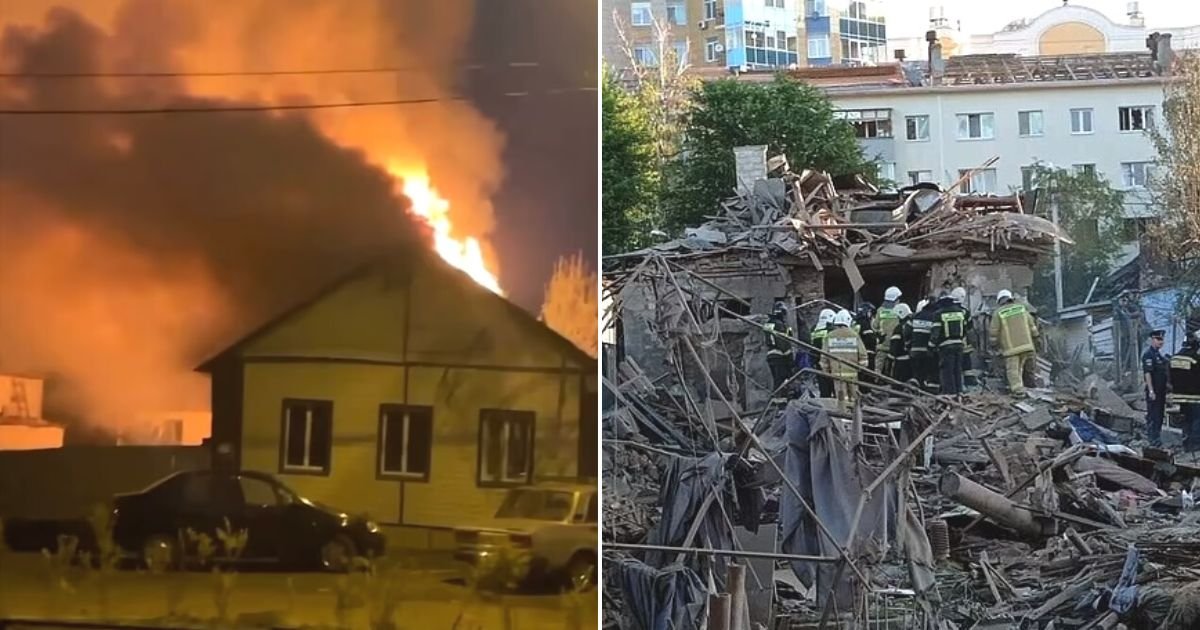 untitled design 45.jpg?resize=1200,630 - BREAKING: At Least THREE People Killed And Dozens Of Homes Destroyed After Alleged Ukrainian Airstrike In Russia