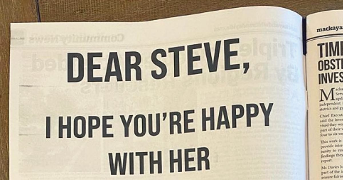 ad4 1.jpg?resize=412,275 - Angry Woman Exposed 'Filthy Cheater' Partner In Newspaper Ad But Receives An Unexpected Apology