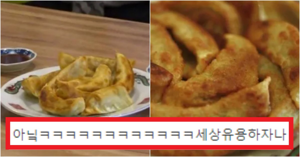 collage 127.png?resize=412,275 - '진짜 일급비밀인데...' 갓 나온 뜨끈한 군만두를 '안 뜨겁게' 먹는 방법(+사진)