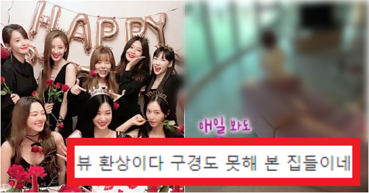 collage 67.png?resize=412,275 - '평생을 살아 볼 수나 있나..' 소녀시대 멤버들이 '20대'때 구입했던 집 가격 수준(+정체, 사진)