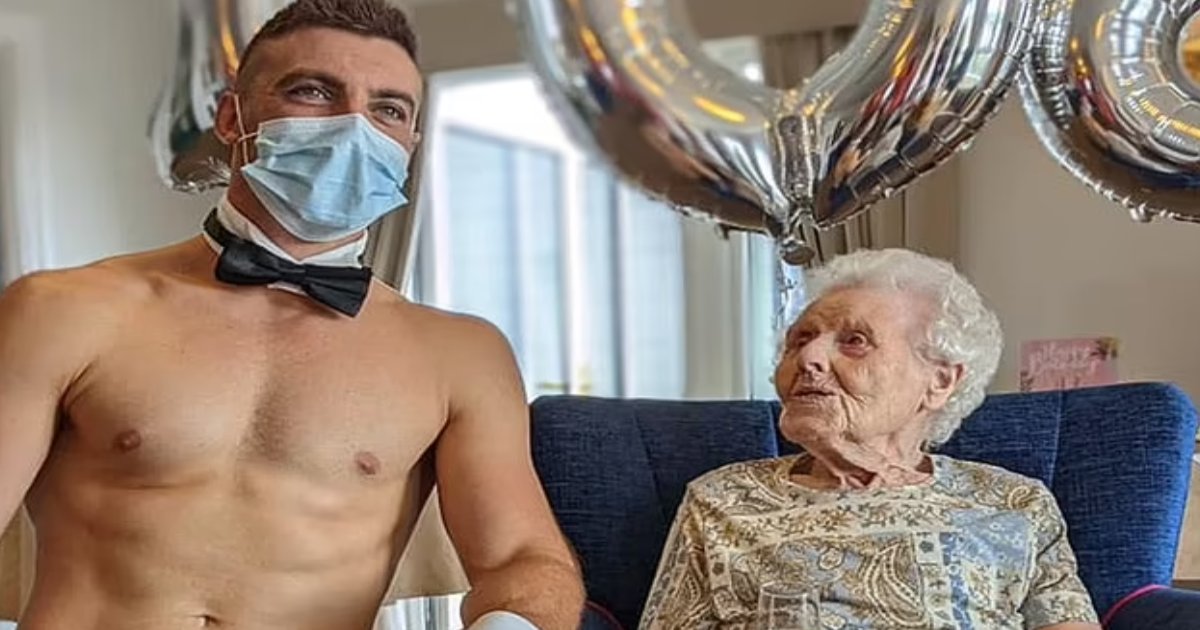 d3.png?resize=1200,630 - Great-Grandma Who Wished For A HANDSOME Man On Her 106th Birthday Gets Treated To A N*de Butler