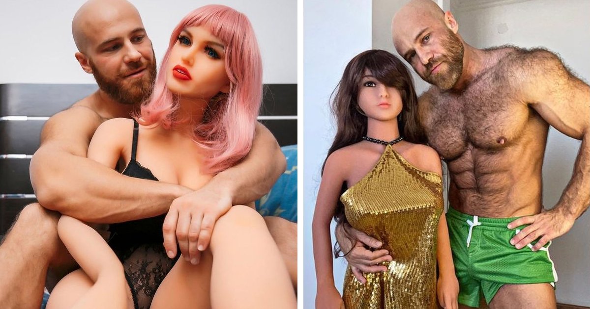 d43.jpg?fit=1024%2C538&ssl=1&strip=all - 'Loved-Up' Bodybuilder Who Divorced His S*x Doll Wife Is Now Enjoying His Romantic Honeymoon With Another Silicone Partner