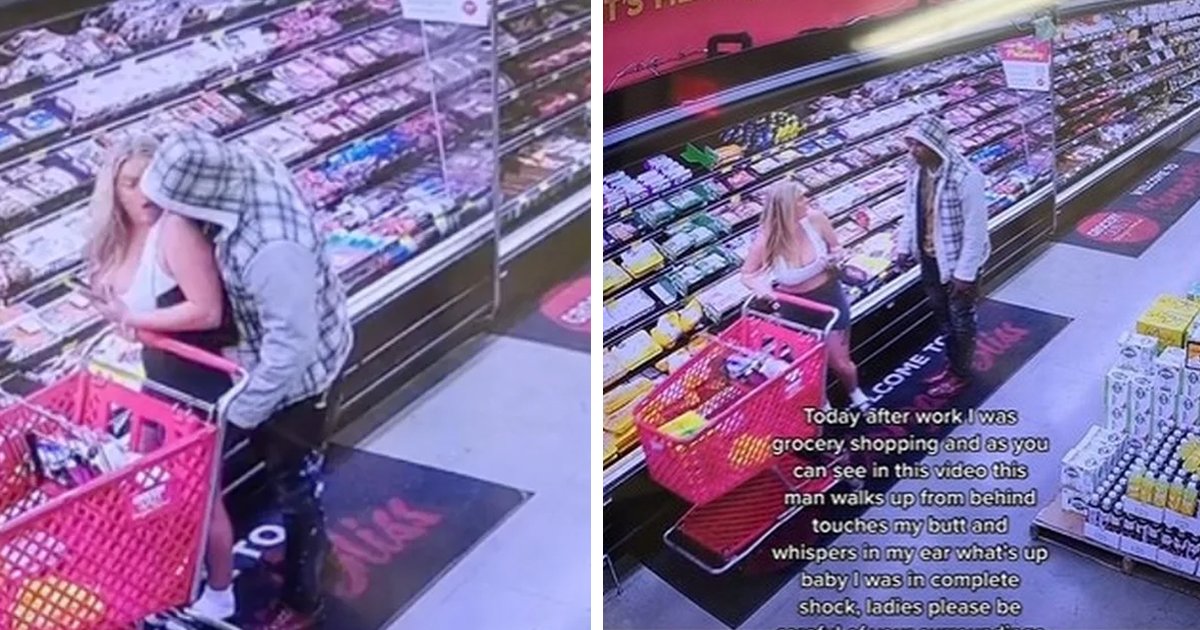 d87.jpg?resize=1200,630 - "Ladies Please Be Careful, This Is Serious!"- Influencer Sends Out Warning To Female Fans Via A 'Disturbing' CCTV Footage From A Supermarket