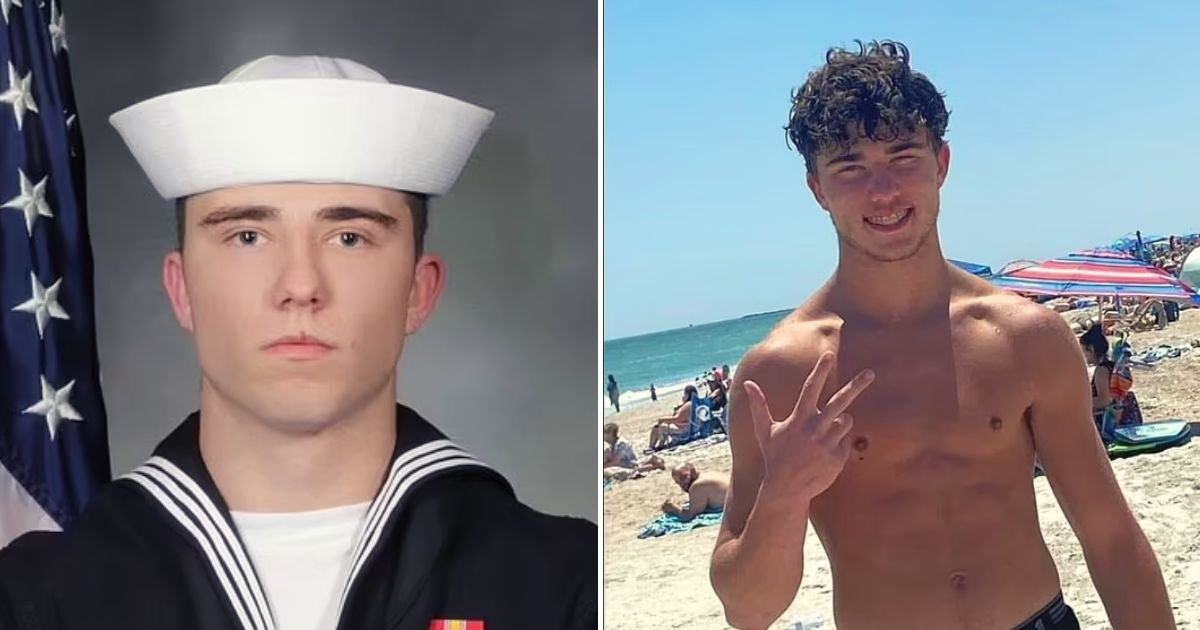 navy5.jpg?resize=412,275 - Grief-Stricken Mother Shares Heartbreak After US Navy Sailor Son Tragically Died When He Fell From Navy Destroyer