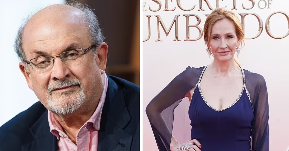 t5 1.png?resize=412,275 - BREAKING: Author JK Rowling Receives Chilling 'Death Threat' After Salman Rushdie Brutally Stabbed In New York