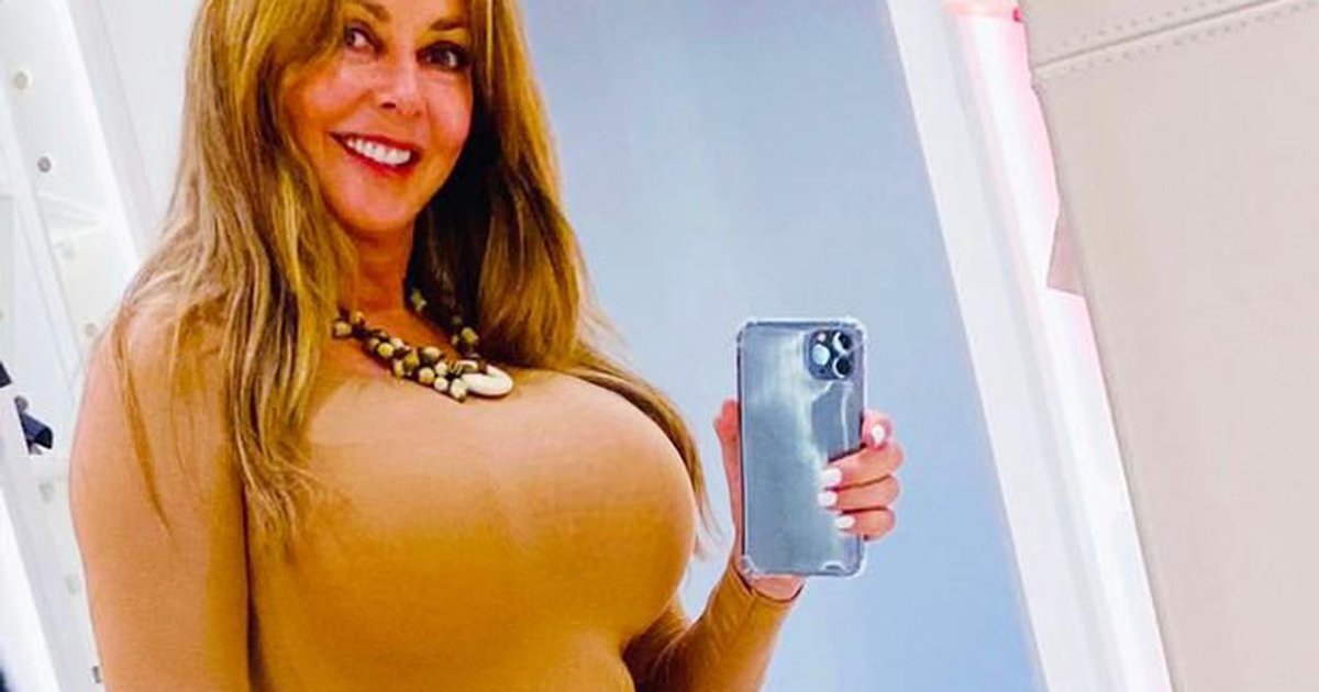 t6 4.png?resize=1200,630 - EXCLUSIVE: Carol Vorderman Turns Up The Heat In Her 'Ultra Busty' Workout Video As Fans Gush Over Her New Look