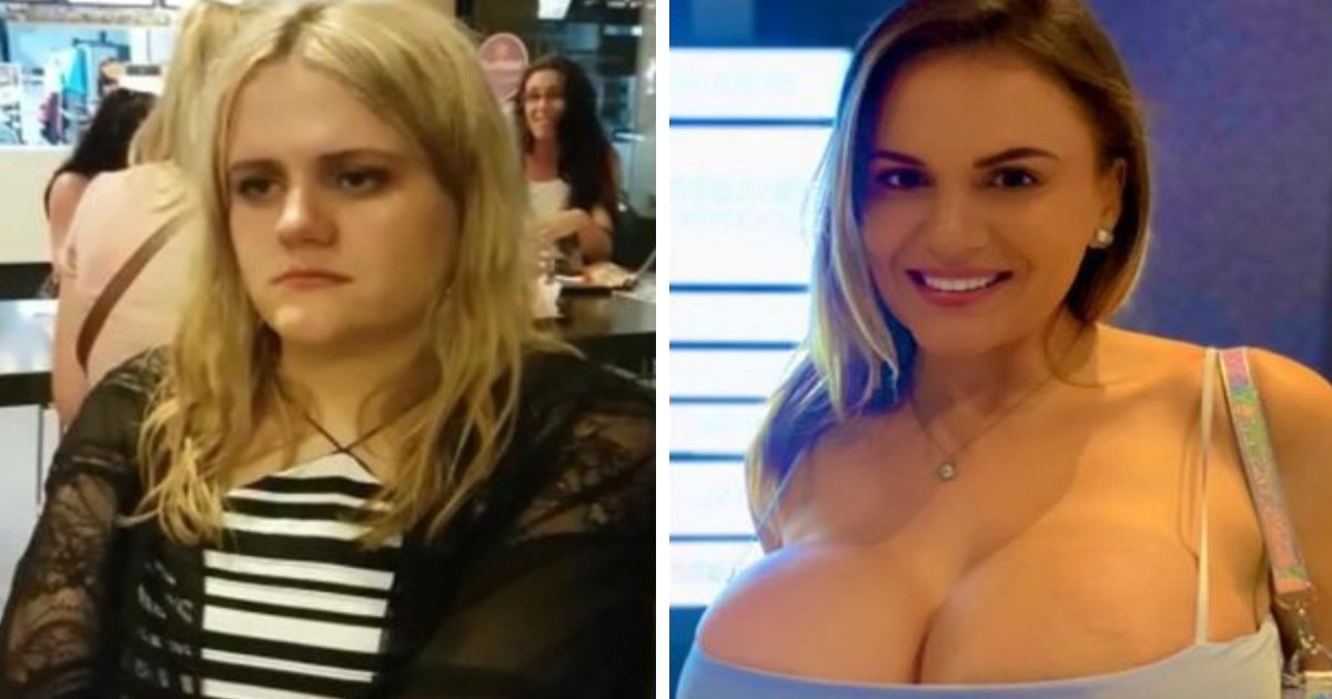 t8 2.png?resize=412,275 - EXCLUSIVE: Model Shares Extreme Body Transformation Journey After Getting Her 'Busty Cleavage'