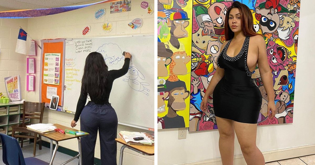 t8 4 1.png?resize=412,275 - "Stop Being So Desperate For Attention!"- Curvy Teacher SLAMMED For Wearing Skin-Tight Attire That 'Distract' Class