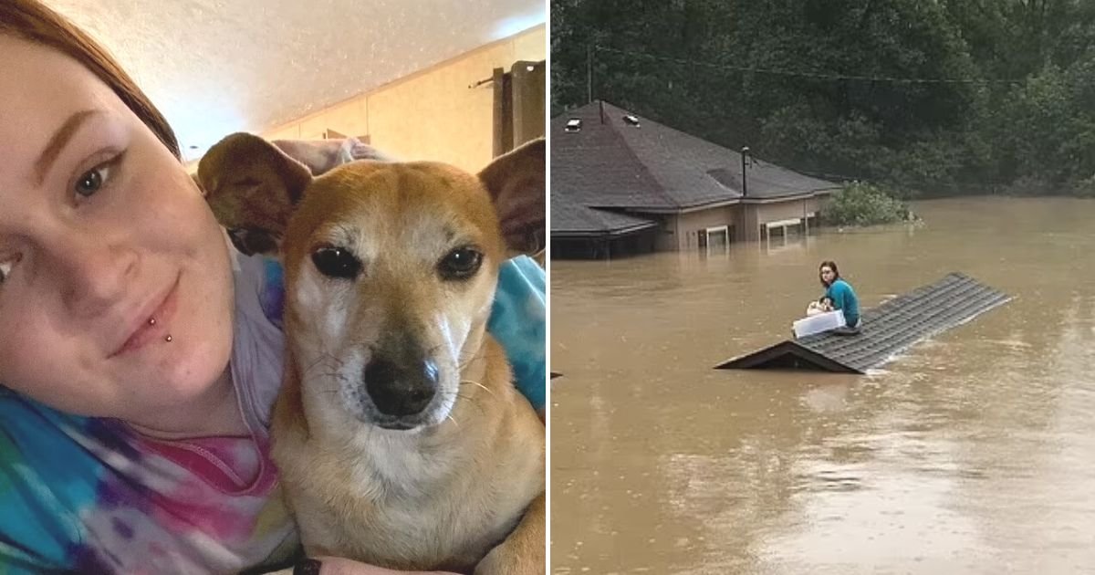 untitled design 1.jpg?resize=412,232 - Teenager Recalls TERRIFYING Moment She Was Forced To Climb On Top Of A Roof To Escape 'Worst Ever' Flooding