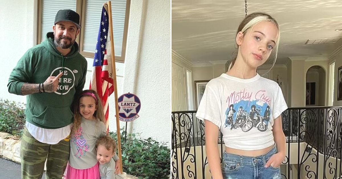 untitled design 33 2.jpg?resize=412,232 - Backstreet Boys Star AJ McLean Reveals His 9-Year-Old Daughter CHANGED Her Name From Ava To Elliot