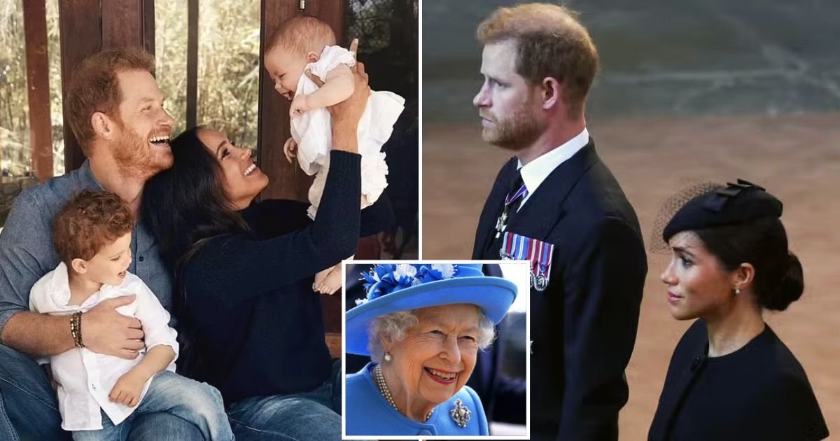 archie4.jpg?resize=412,232 - Prince Harry And Meghan Markle's Children, Archie And Lilibet, Were LEFT At Home In The US While The Couple Attended Vigils For The Queen