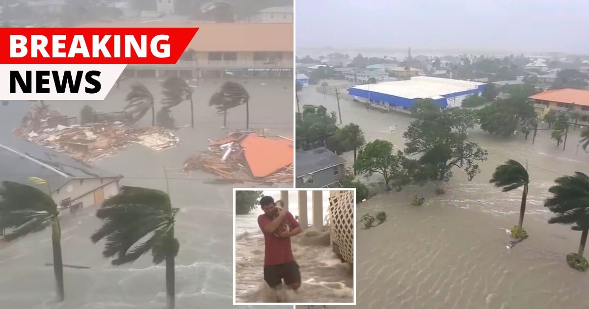 breaking 5.jpg?resize=1200,630 - BREAKING: Entire Houses Are Submerged In Water As 'Catastrophic' Storm Surge Swallows Fort Myers