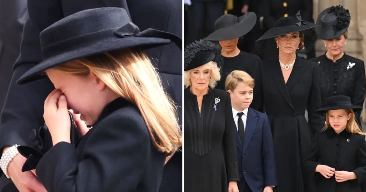 charlotte5.jpg?resize=412,275 - Princess Charlotte Breaks Down In TEARS During The Queen's Funeral And Turns To Mother Kate For Comfort