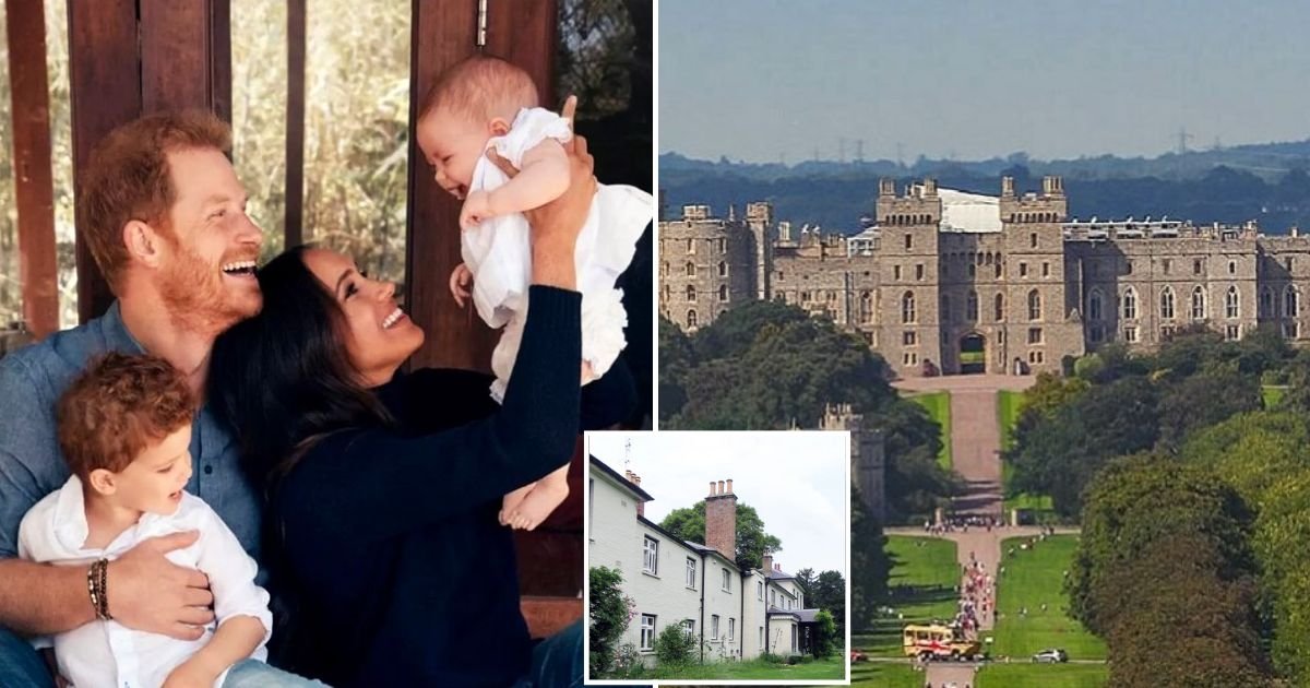 cottage4.jpg?resize=1200,630 - Prince Harry And Meghan DISAPPOINTED As They Wanted Suite Of Apartments At Windsor Castle But Were Given Frogmore Instead, New Book Claims