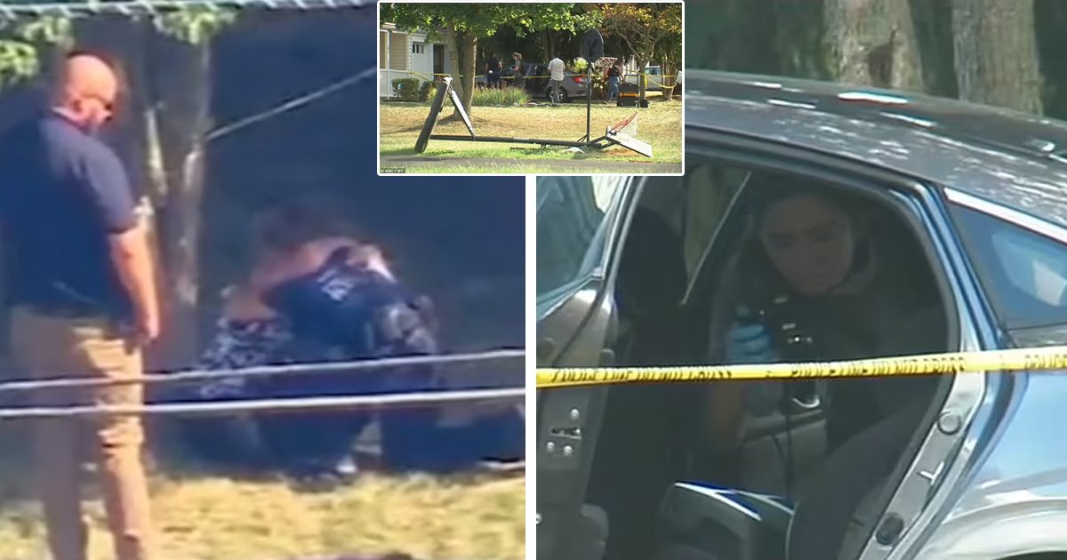 d124.jpg?resize=412,275 - BREAKING: Mother Of New Jersey Toddler Found DEAD In HOT CAR Sobs In Arms Of Cop After She 'Accidentally' Left Little Girl Inside