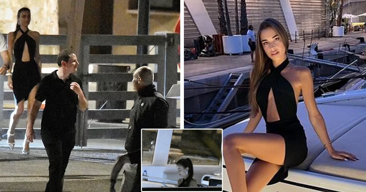 d127.jpg?resize=412,275 - "Out Goes One, In Comes Another!"- Hollywood Actor Leonardo DiCaprio Pictured Getting Cozy With Stunning Fashion Model On Luxury Yacht