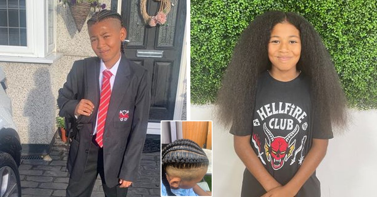 d54.jpg?resize=1200,630 - JUST IN: Parents Stunned As School KICKS 11-Year-Old Boy Out Of Class For Showing Up In An 'Extreme' Haircut