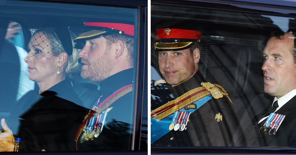 d57.jpg?resize=412,275 - BREAKING: Prince William & Harry's 'Fragile Truce' In The Spotlight As Brothers Go Home In SEPARATE Cars After Queen's Vigil