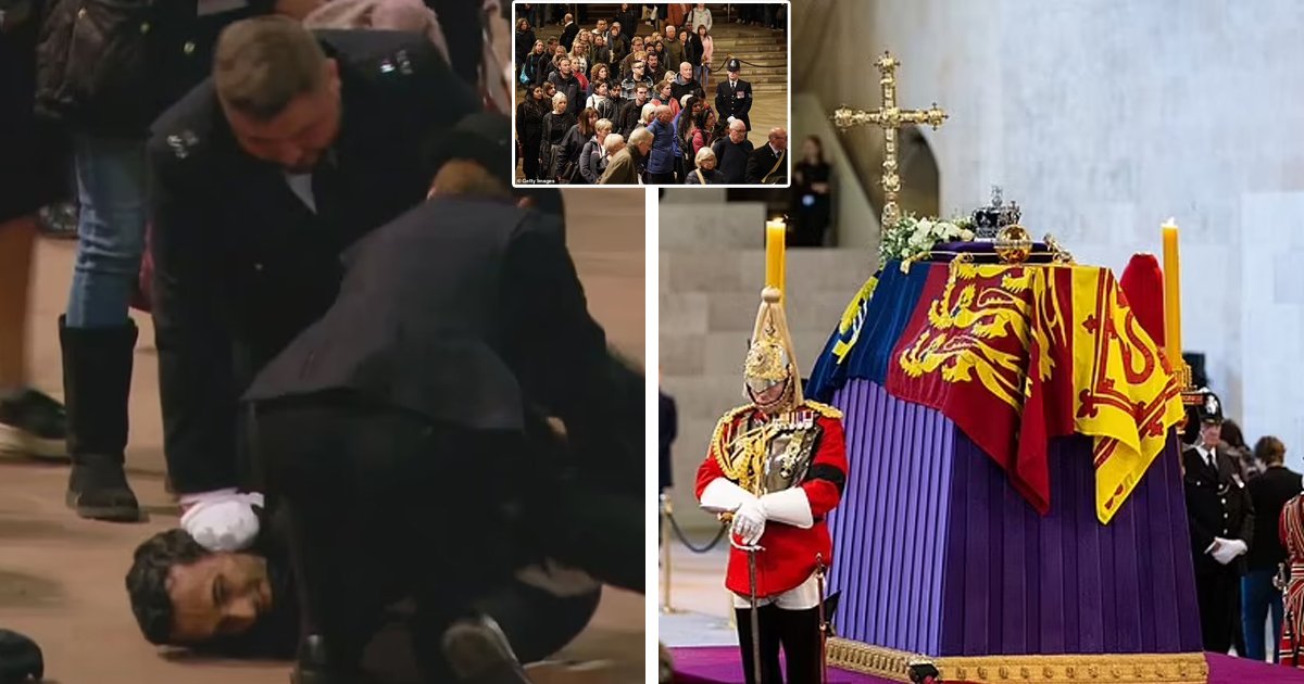 d71.jpg?resize=412,232 - BREAKING: Man Who 'Attacked' Queen's Coffin By Grabbing Royal Standard Flag Draped Across It Breaks Silence