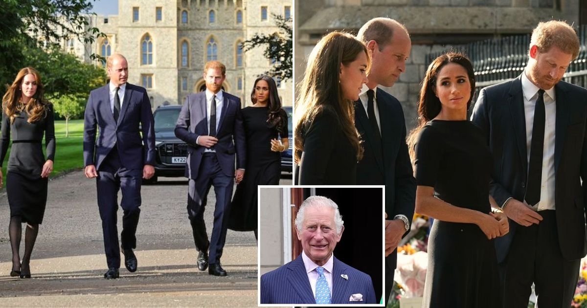 fab3.jpg?resize=1200,630 - King Charles And Prince William's Olive Branch To Prince Harry And Meghan Led To NEGOTIATION Before The 'Fabulous Four' Were Reunited