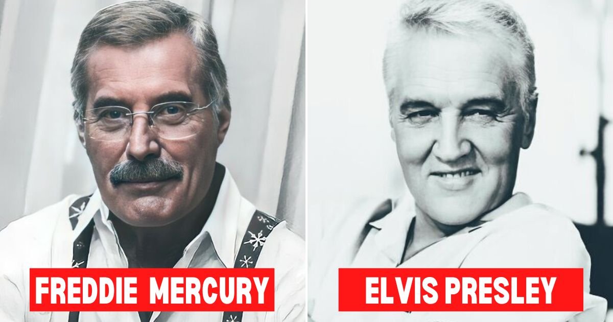 freddie mercury.jpg?resize=1200,630 - Photographer Reveals How Late Celebrities Would Look Like Today If They Were Still Alive