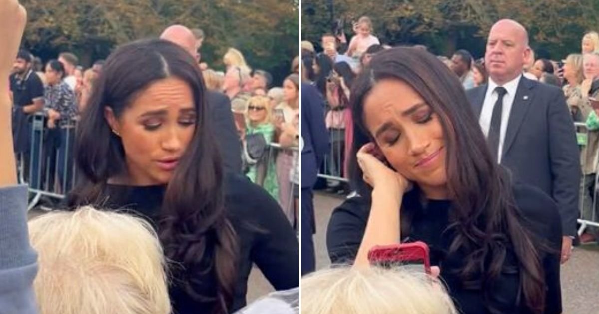 gift.jpg?resize=1200,630 - 'Oh, Beautiful!' Meghan Markle Was Caught On Camera Admiring A Handmade Gift Created By Pre-School Children