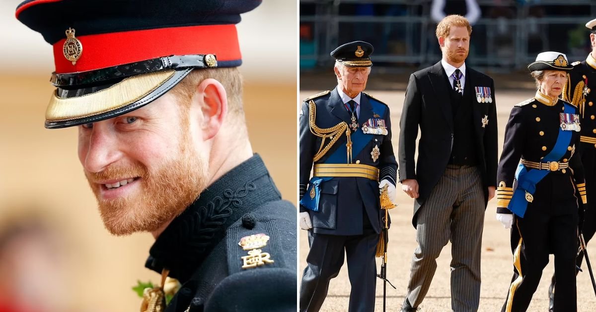 harry15.jpg?resize=412,275 - Prince Harry Is HEARTBROKEN After King Charles III Ordered To Have The Queen's Initials REMOVED From His Military Uniform